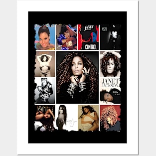 Janet Jackson Control 70s 80s Singer Vintage Posters and Art